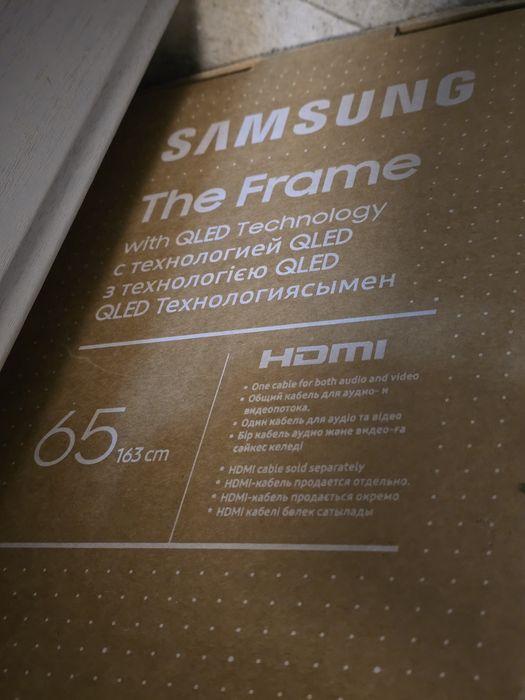Samsung 65" The Frame LS03A QE65LS03AAU 4k qled