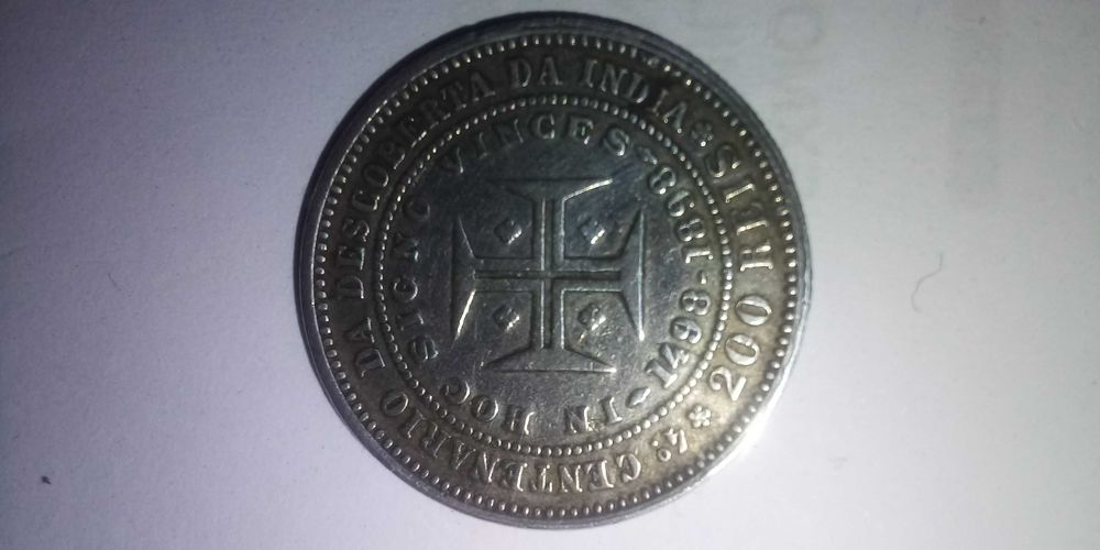 200 réis de 1898 em prata