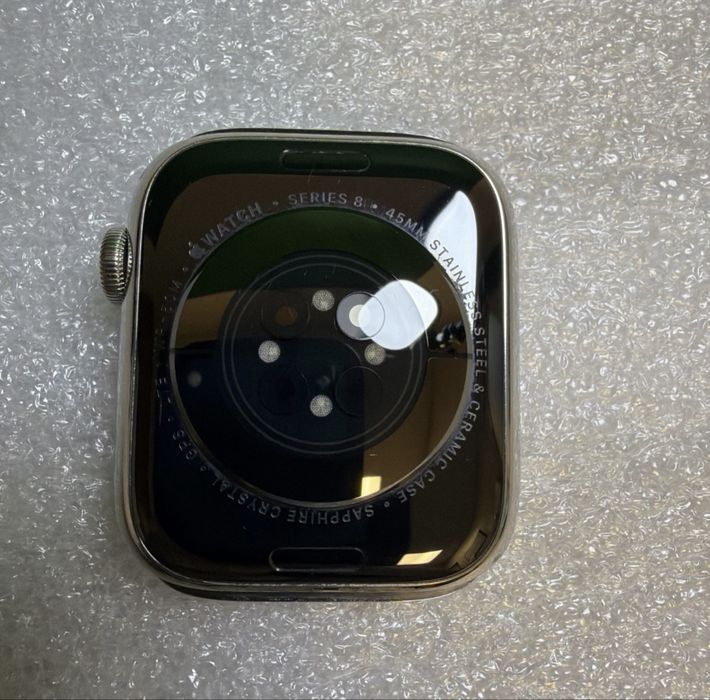 Apple watch 8 45mm stainless steel icloud