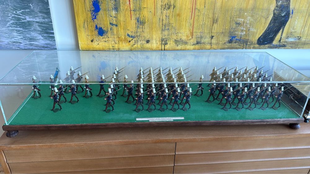 Conjunto de soldadinhos de chumbo de autor