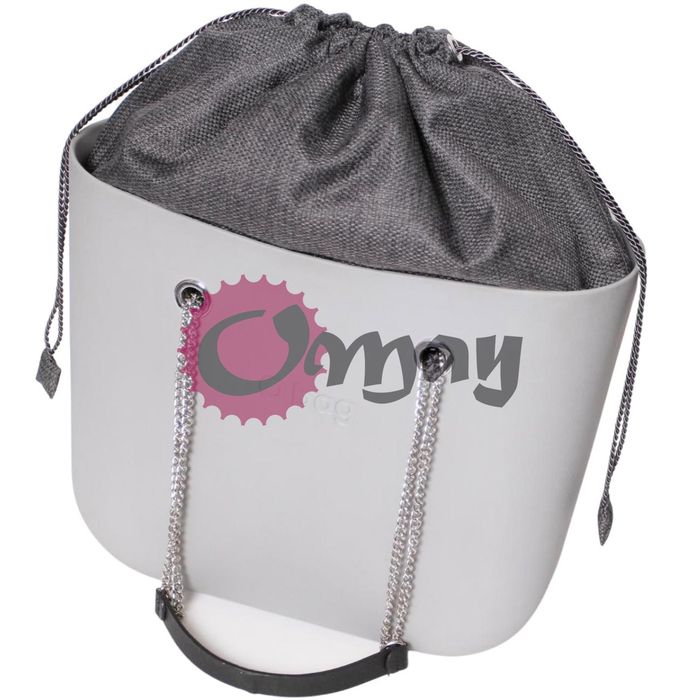Organizer OBAG STANDARD worek grafit struktura 2 kieszenie komin OMAY