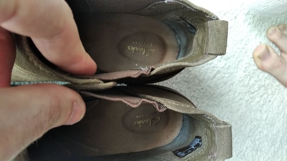 Черевички чобітки Clarks ecco