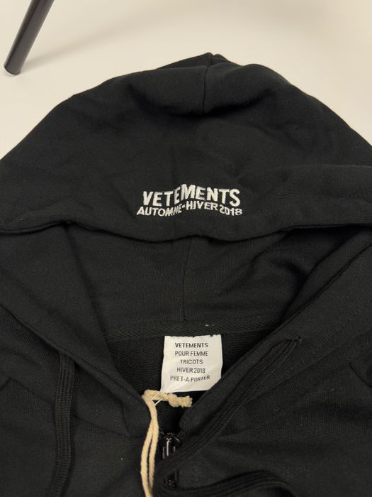 Зип худи Vetements Vetmo
ветмо supreme