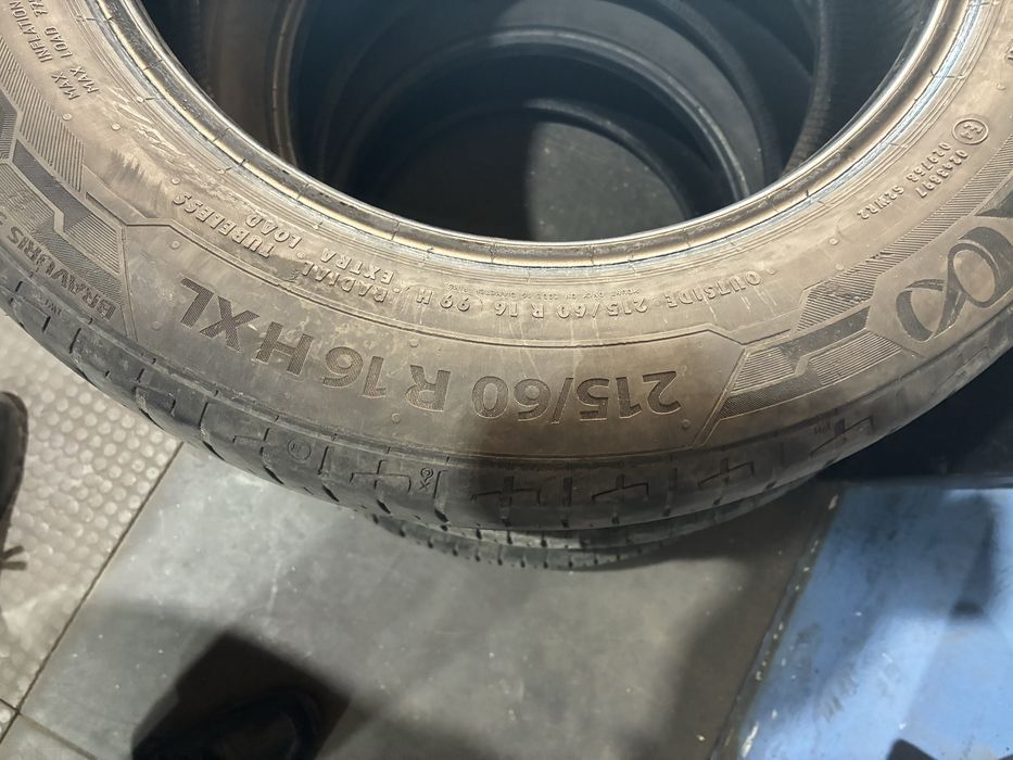 продам літню резину 215/60 R16