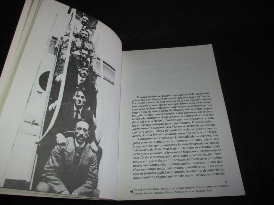 Livro Portugueses na V Olimpíada Romeu Correia