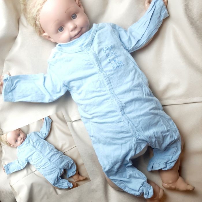 Zestaw roz 56/62 6 sztuk pajacyki mega paka komplet dla chłopca wypraw