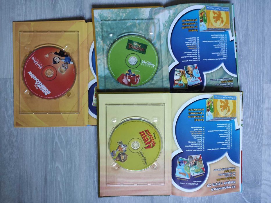 Czytaj i słuchaj Tarzan, Kuczak Mały, Rodzinka robinsonów