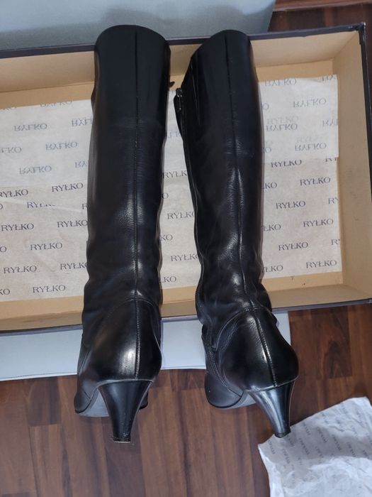 Kozaki na obcasie Ryłko