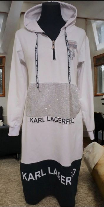 Sukienka dresowa Karl lagerfeld