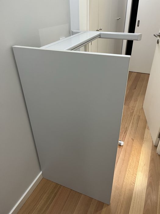 Secretaria escritorio cinza em muiyo bom estado