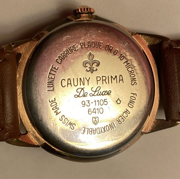 Cauny Calendário mecânico antigo