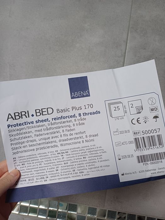 Prześcieradła ochronne Abri Bed