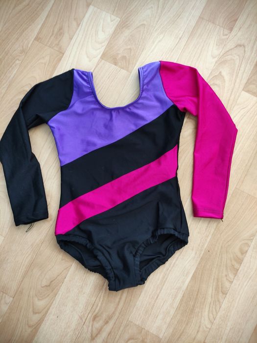 Купальник боді для гімнастики та танців на дівчинку 5-7 років