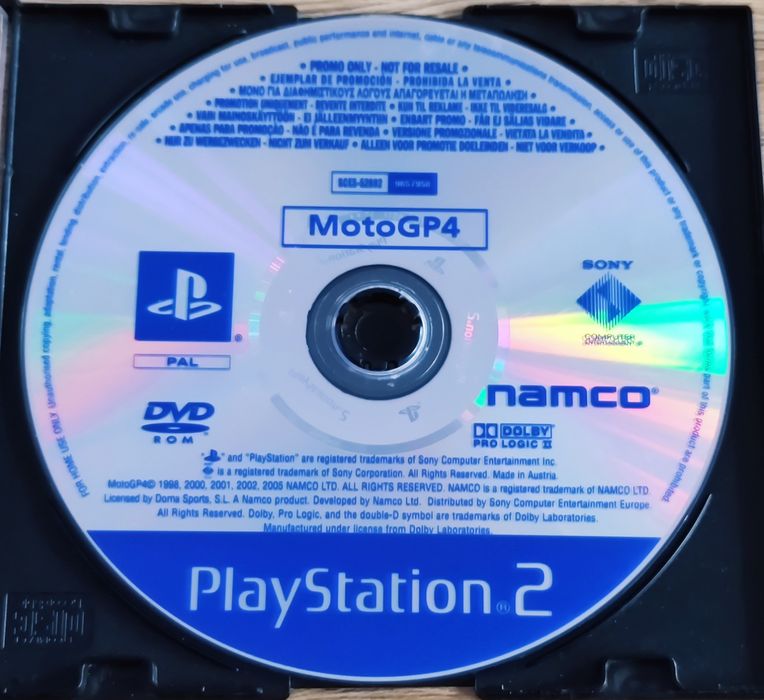 Gra Motogp 4 PROMO PlayStation 2 (PS2)
