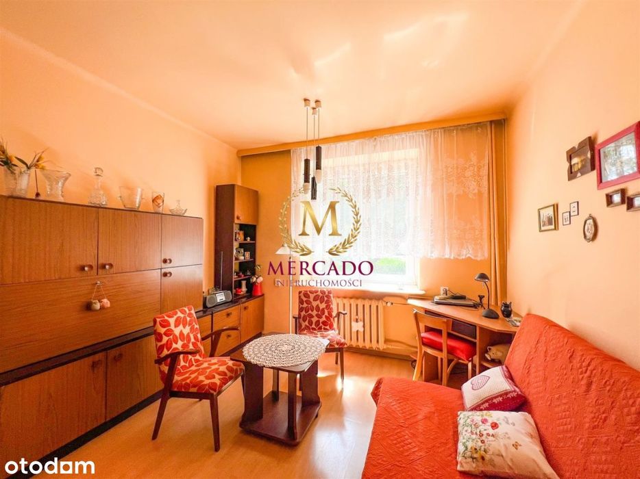 Mieszkanie 48m2, 2 pokoje, Centrum, Parter!