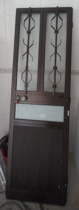 Porta e janela em aluminio