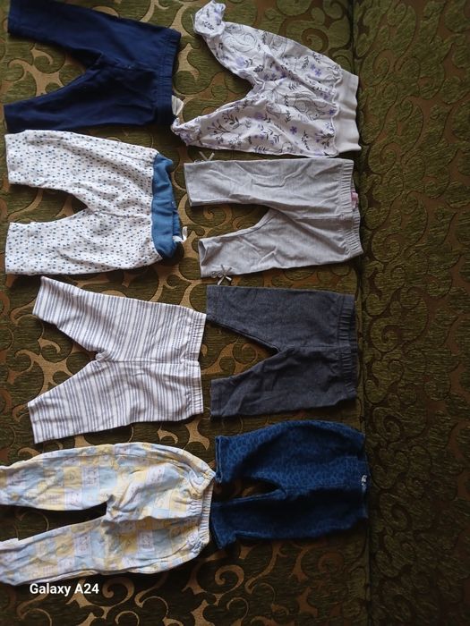 Пакет детских вещей 56–62 (0–3 мес) — 500 грн