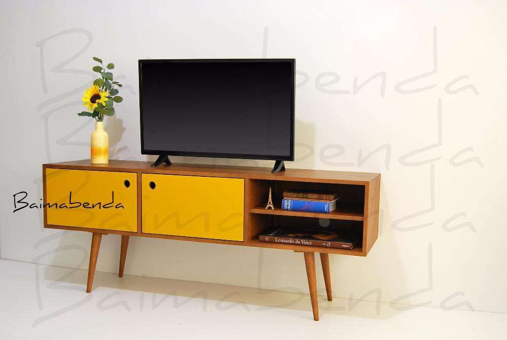 Móvel Tv / Aparador retro vintage estilo nordico portas lacadas