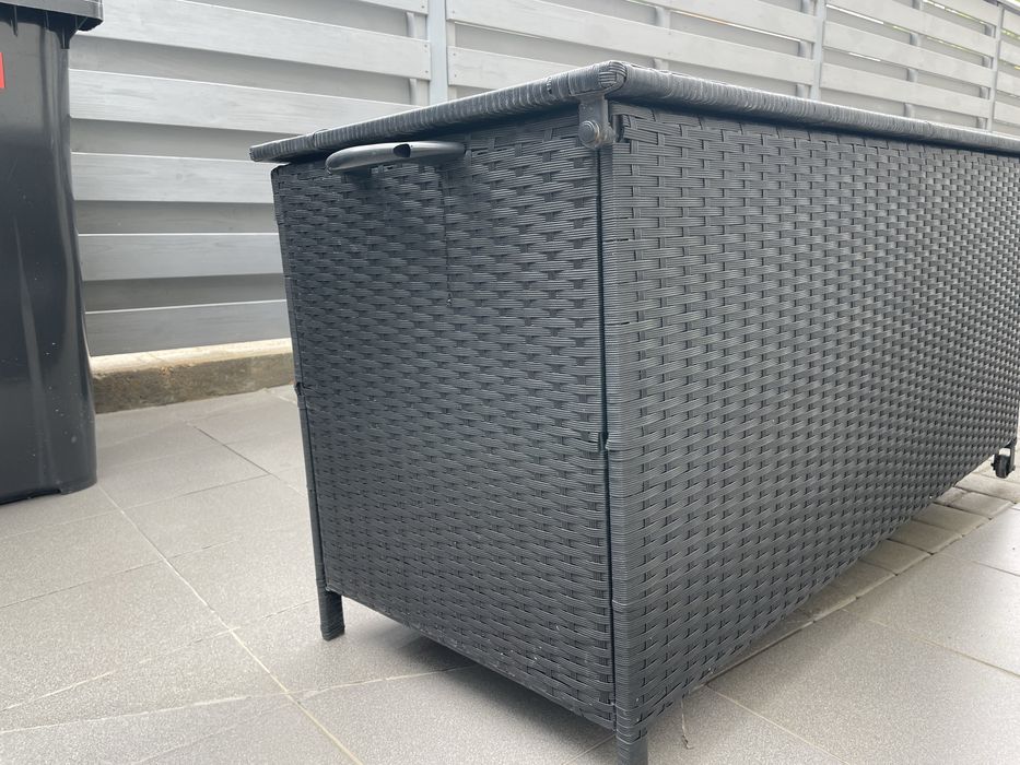 Комод для уличного хранения ротанг