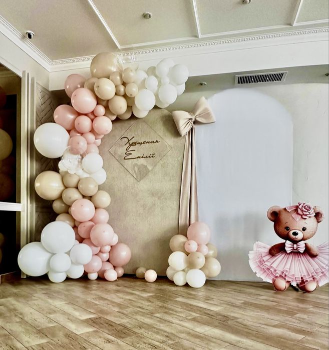 Кульки фотозона на хрещення день народження недорого