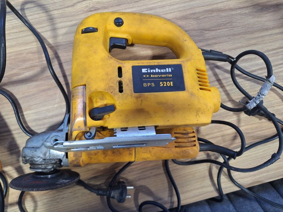 Einhell - rebarbadeira, serra elétrica e berbequim