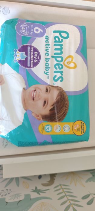 Pieluchy Pampers Active Baby 6 48 szt