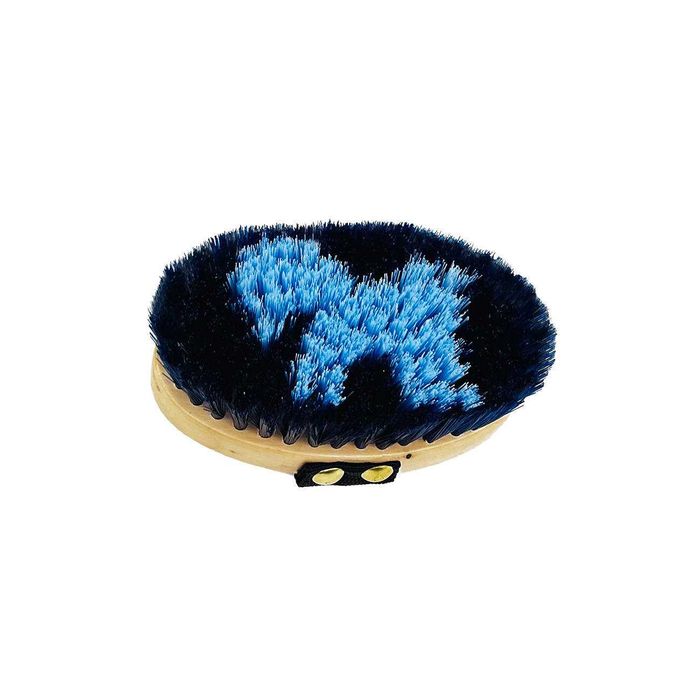 Zestaw plecak szczotki dla konia niebieski Junior