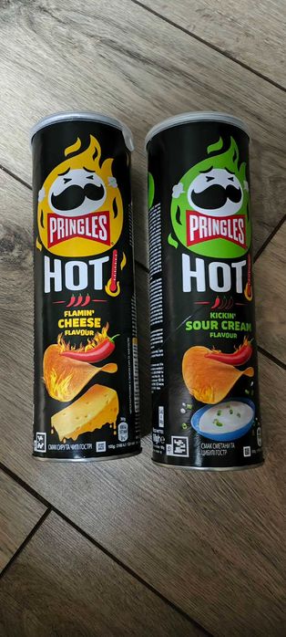 Pringles chipsy sour onion i chesse - serowe i cebulowe