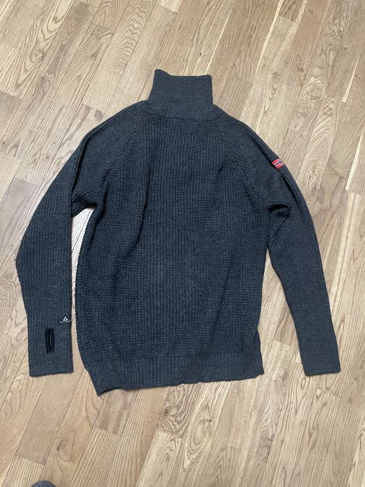 Sweter wełniany Alfa gear 2XL XXL wełna