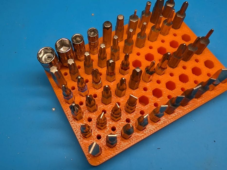 Porta Brocas 4mm - Organizador