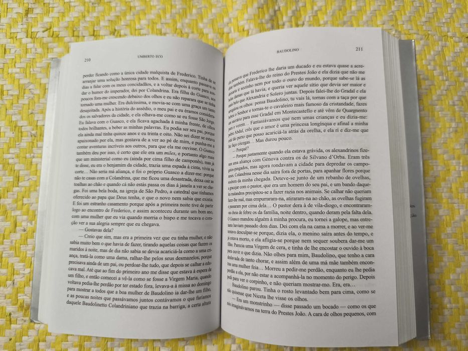 BAUDOLINO – 
Umberto Eco