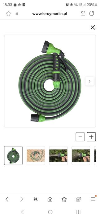 Wąż ogrodowy 12.5 mm(1/2") 15m