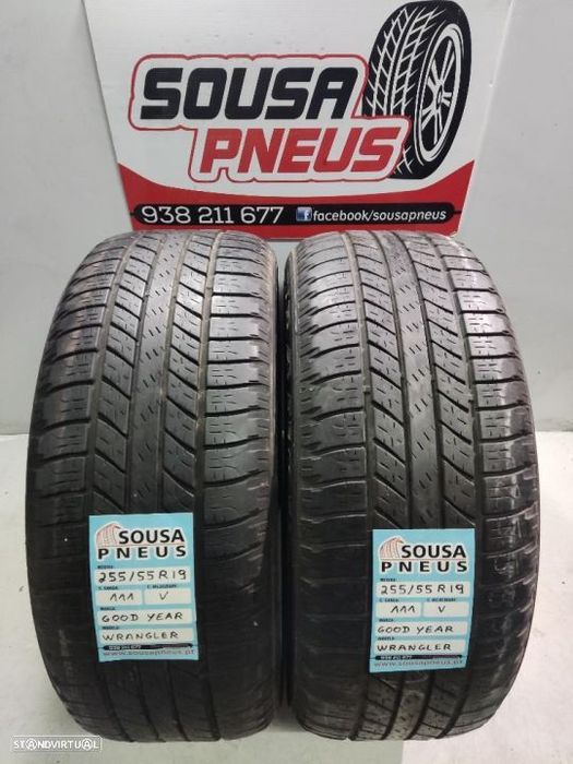 2 pneus semi 255-55r19 good year - oferta dos portes