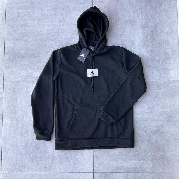 Зимний спортивный костюм мужской Jordan теплый худи штаны на флисе