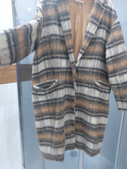 H&M  mega płaszcz roz M