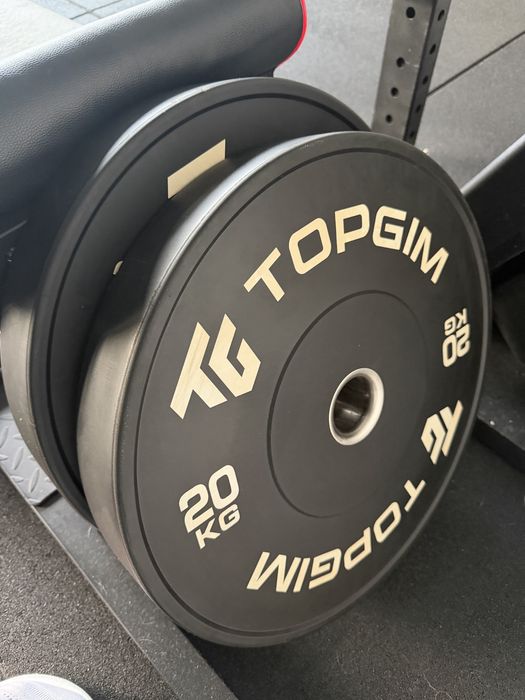 DISCO OLÍMPICO BUMPER PRETO