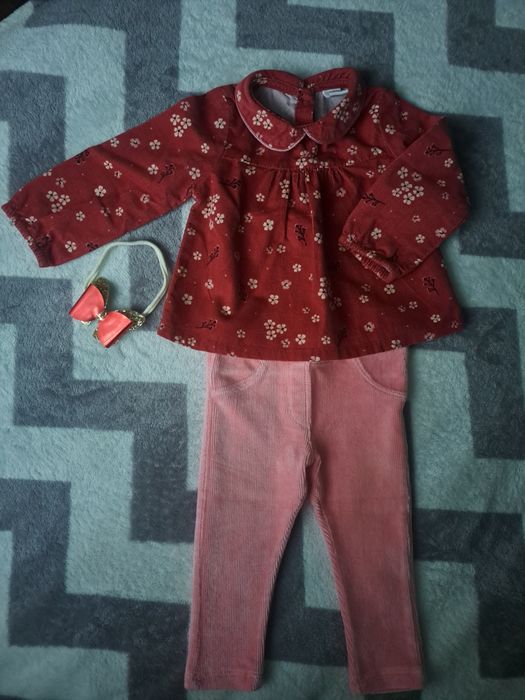 Блузочка та лосіни/ Комплект дитячий/Блузочка/Лосіни