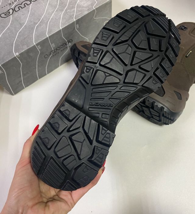 42.5р. Берці LOWA Z-8N GTX C Hi TF Dark Brown ботінки ОРИГІНАЛ