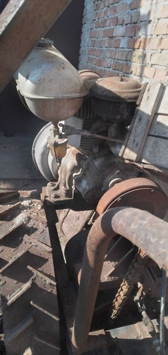 Мотоблок з грунтозачепами на базі ЗІДа