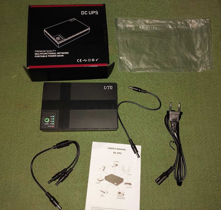 ДБЖ для роутера / UPS безперебійник на 10400 mAh DC1018P POE