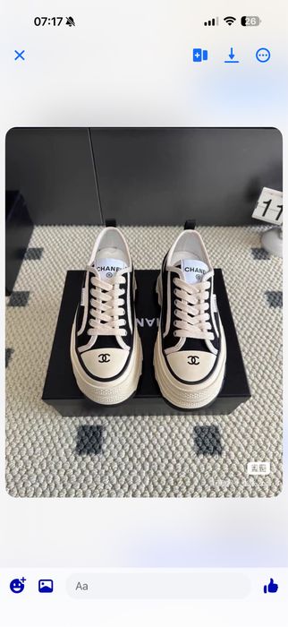 Trampki chanel na zamowienie