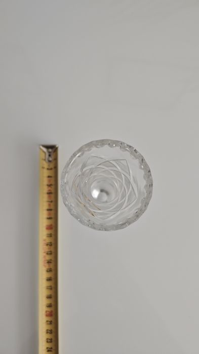 Kryształowy wazonik PRL