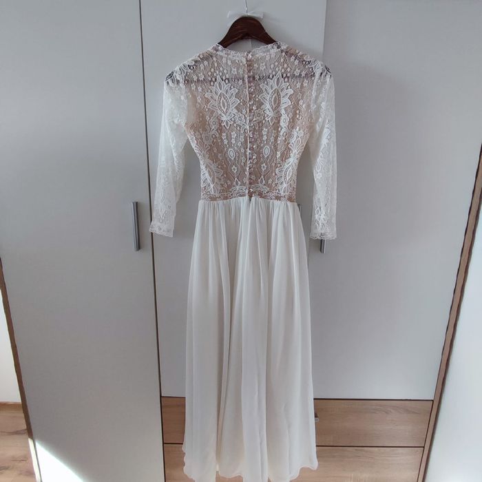 Suknia ślubna rustykalna/boho