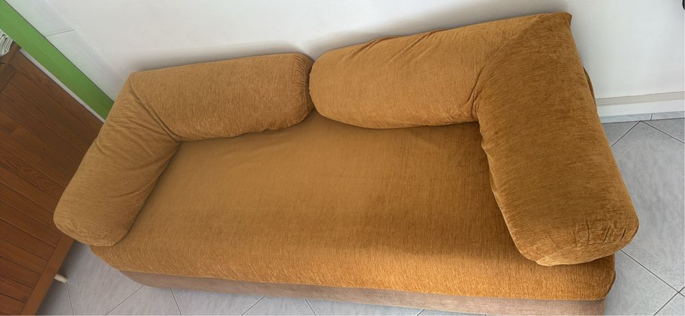 Sofá cama de 2 metros de comprimento