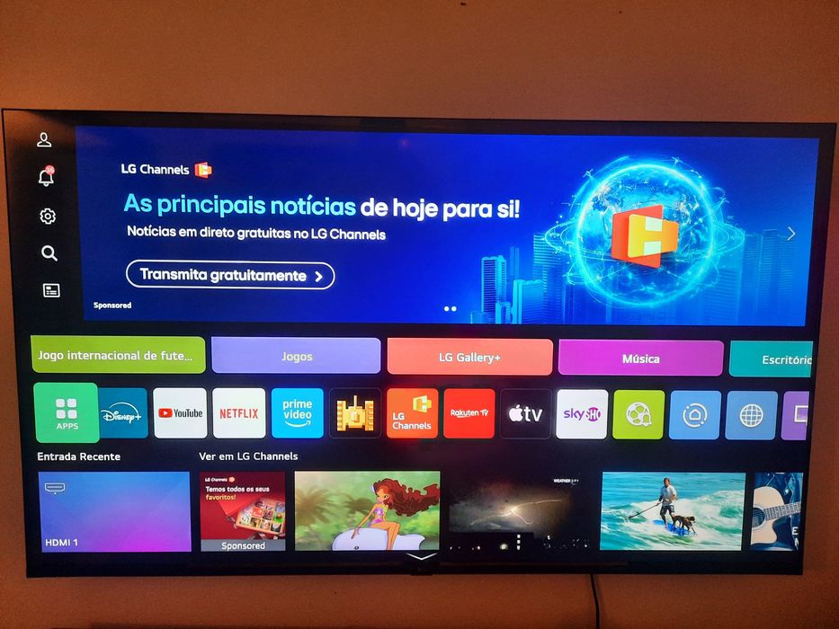 Smart Tv Lg 4k HD de 55 polegadas
Estamos a vender porque vamos entregar o apartamento
