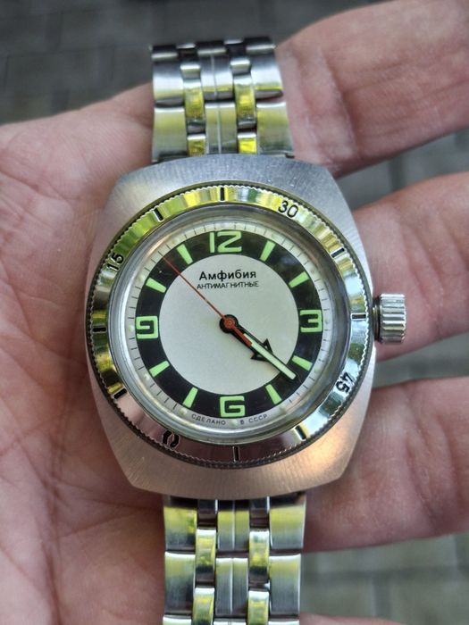 Восток амфибия. Мужские наручные часы.