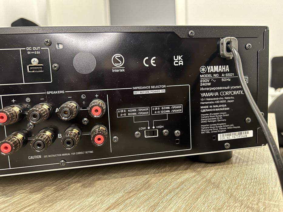 [reservado] Yamaha A-S501 Hi-fi