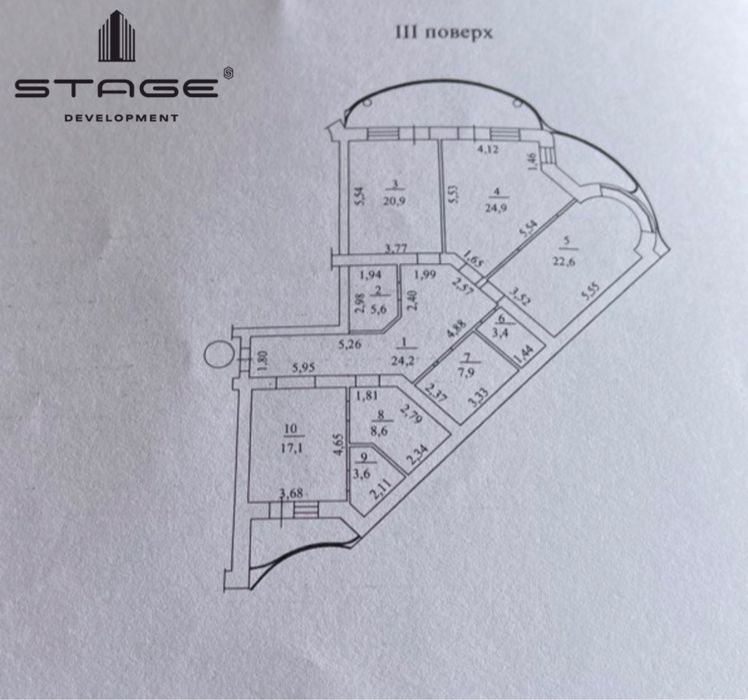 БЕЗ КОМИССИИ • Квартира 146 м • Юбилейный Зарс • Французский Бульвар