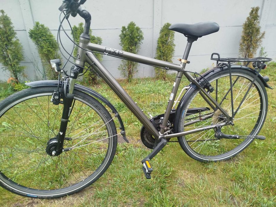 Rower Trekkingowy Miejski RIXE TOULOUSE Koła 28 Cali Rama Alu 50 cm 19,5 cali Hamulce Hydrauliczne