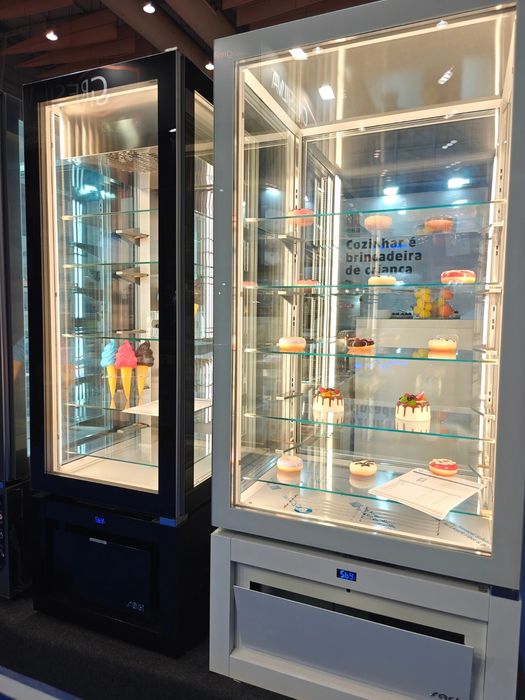 Vitrines de exposição